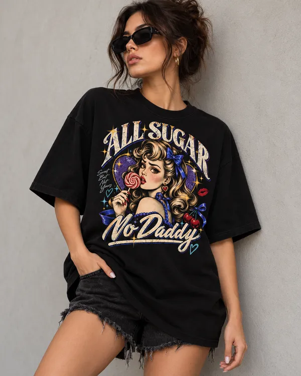Black_Cotton_Oversized_Retro_Art_Graphic_T-Shirt_For_Women