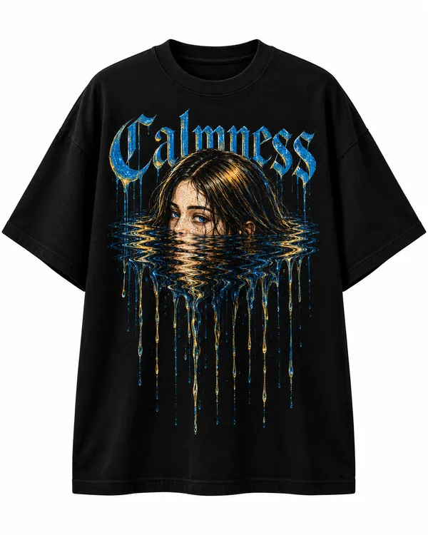 Black_Cotton_Oversized_Calmness_Graphic_T-Shirt_For_Women