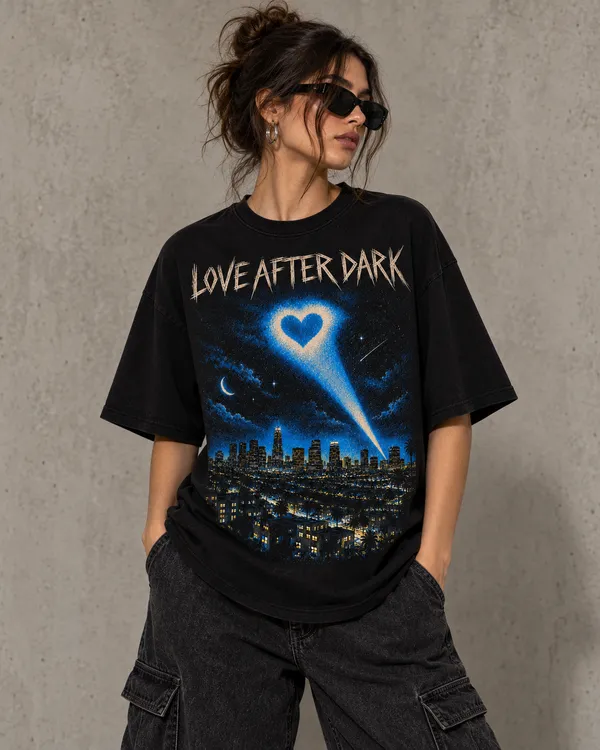 Black_Cotton_Oversized_Love_After_Dark_Graphic_T-Shirt_For_Women