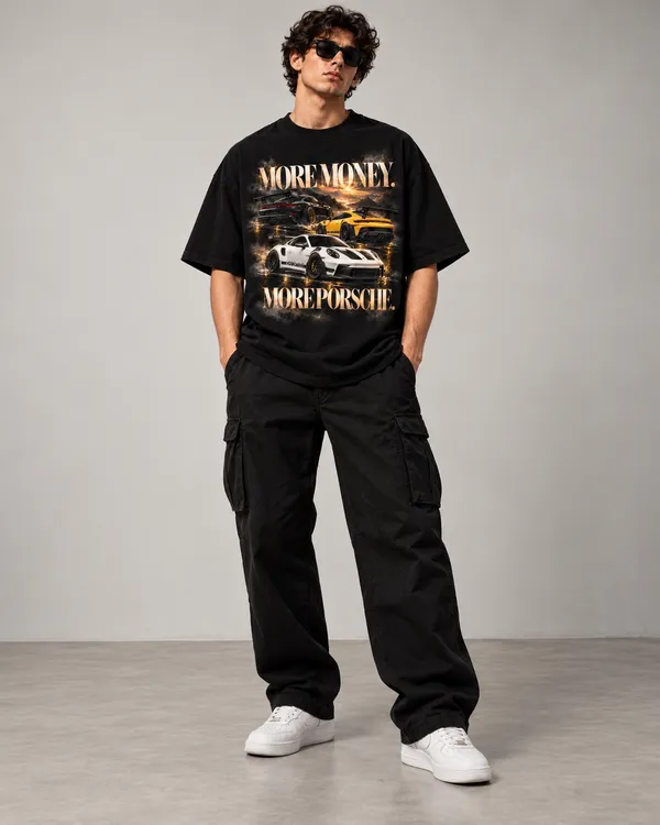 Black_Cotton_Oversized_Porsche_Graphic_T-Shirt_For_Men