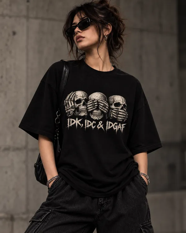 Black_Cotton_Oversized_Skull_Graphic_T-Shirt_For_Women