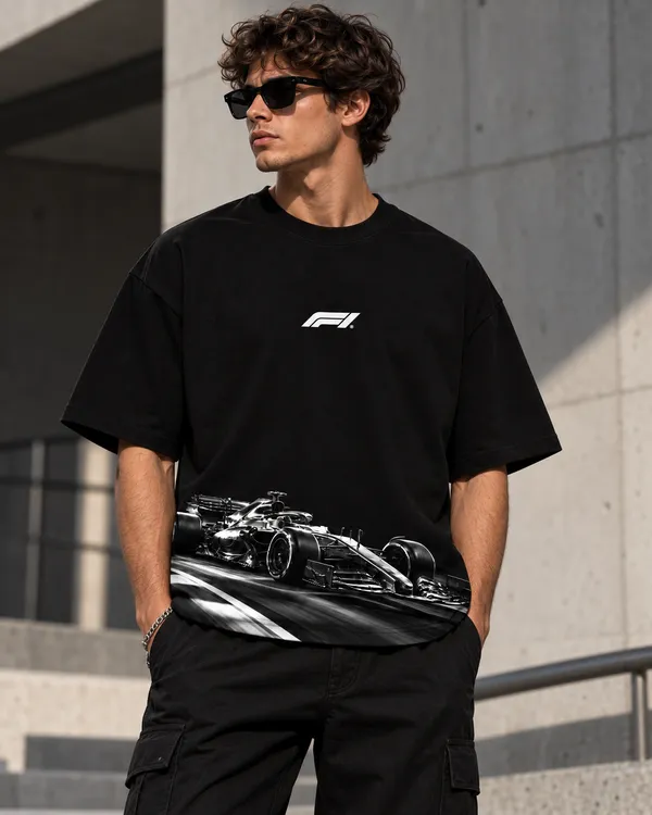 Black_Cotton_Oversized_Motorsport_Car_Graphic_T-Shirt_For_Men