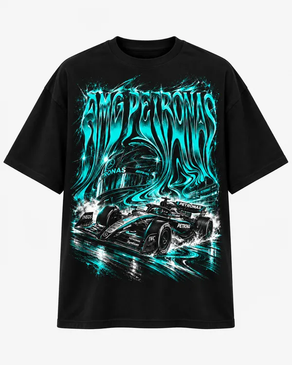 Black_Cotton_Relaxed_Fit_Amg_Petronas_Graphic_T-Shirt_For_Men