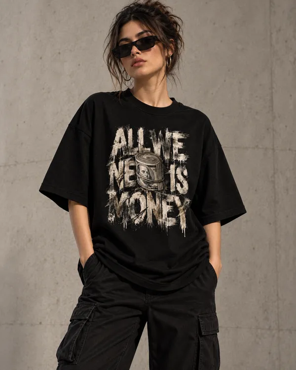 Black_Cotton_Oversized_Distressed_Graphic_T-Shirt_For_Women