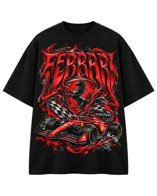 Black_Cotton_Oversized_Motorsport_Racing_Graphic_T-Shirt_For_Men