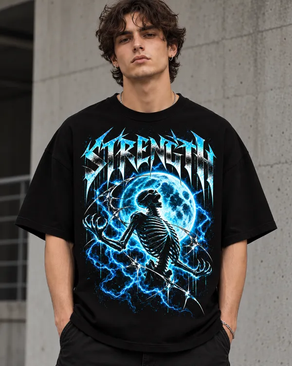 Black_Cotton_Oversized_Skeleton_Graphic_T-Shirt_For_Men