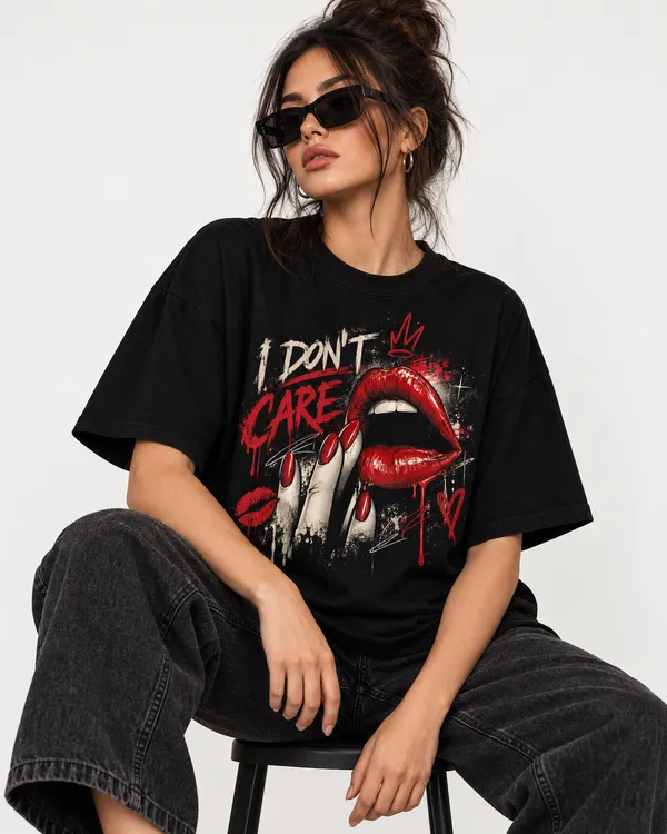 Black_Cotton_Oversized_Lips_Graphic_T-Shirt_For_Women