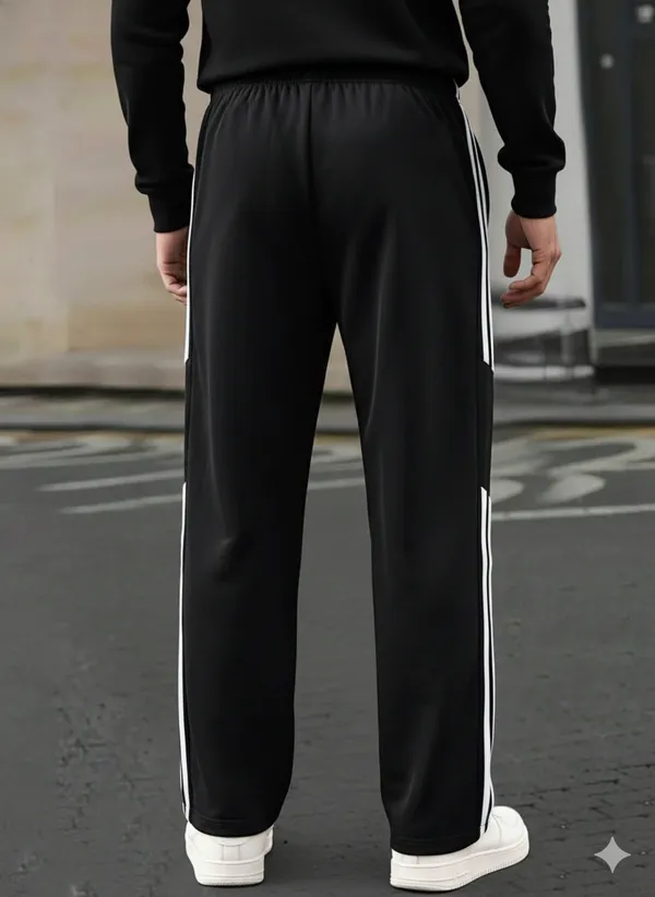 Black_Relaxed_Fit_Track_Pants_For_Men