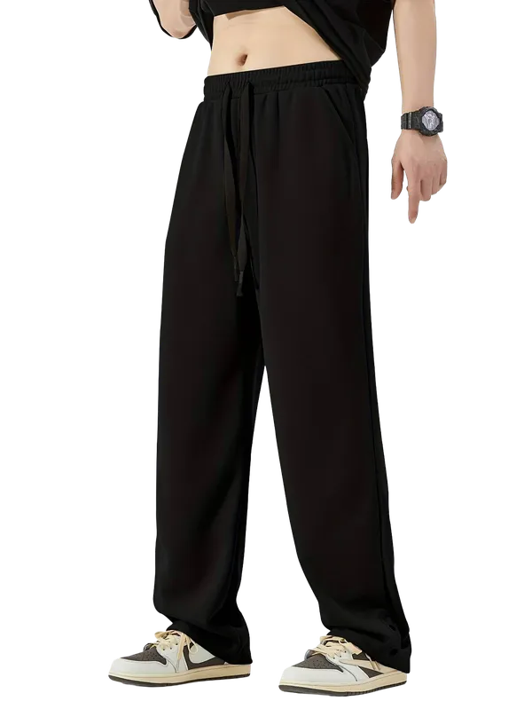 Black_Relaxed_Fit_Trousers_For_Men
