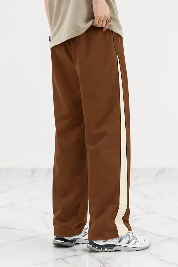 Brown_Relaxed_Fit_Side_Stripe_Track_Pants_For_Men