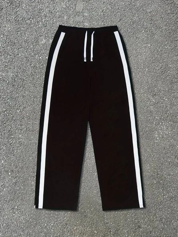 Black_Side_Stripe_Relaxed_Fit_Track_Pants_For_Men