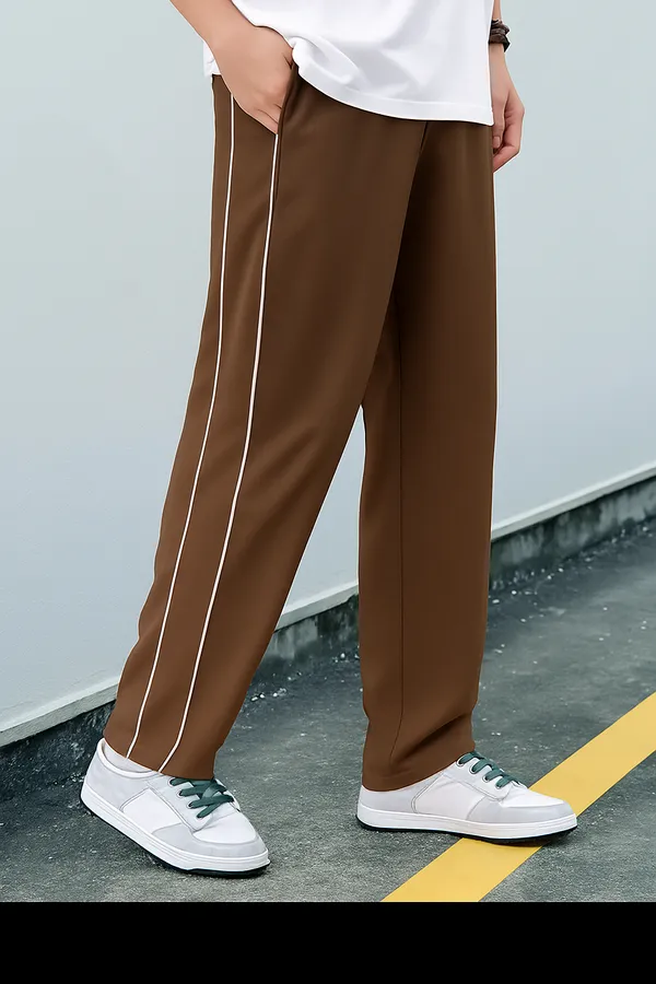 Brown_Relaxed_Fit_Track_Pants_For_Men