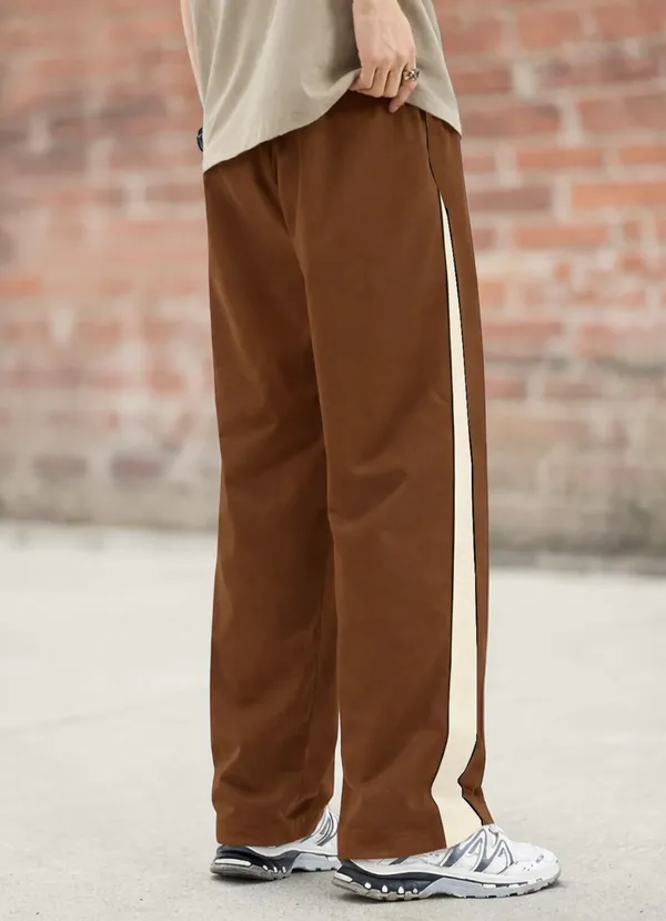 Brown_Relaxed_Fit_Side_Stripe_Track_Pants_For_Men