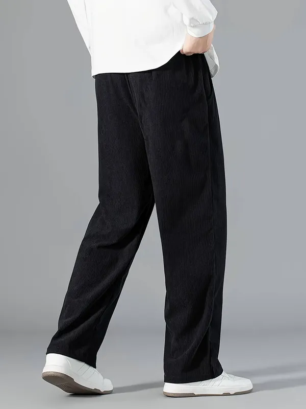 Black_Textured_Relaxed_Fit_Trousers_For_Men