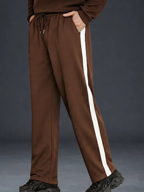 Brown_Regular_Fit_Track_Pants_For_Men