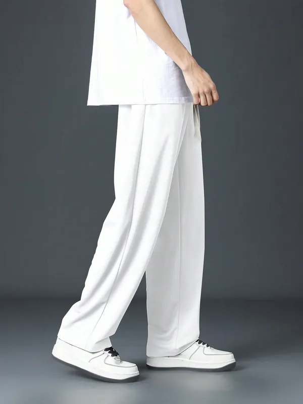 White_Relaxed_Fit_Trousers_For_Men