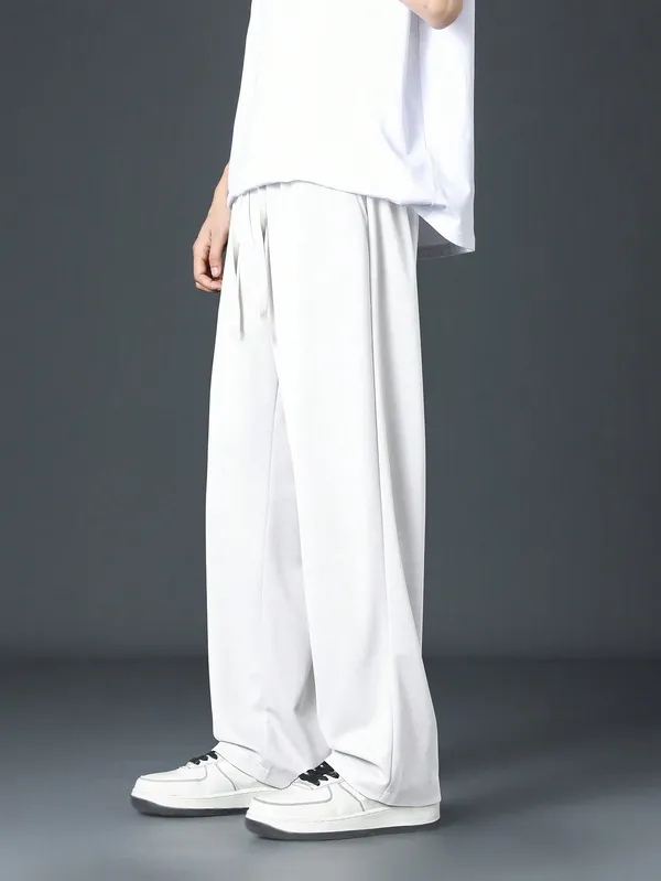 White_Relaxed_Fit_Trousers_For_Men