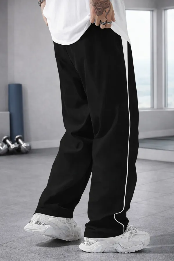 Black_Polyester_Relaxed_Fit_Track_Pants_For_Men