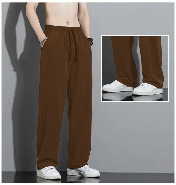 Brown_Relaxed_Fit_Trousers_For_Men