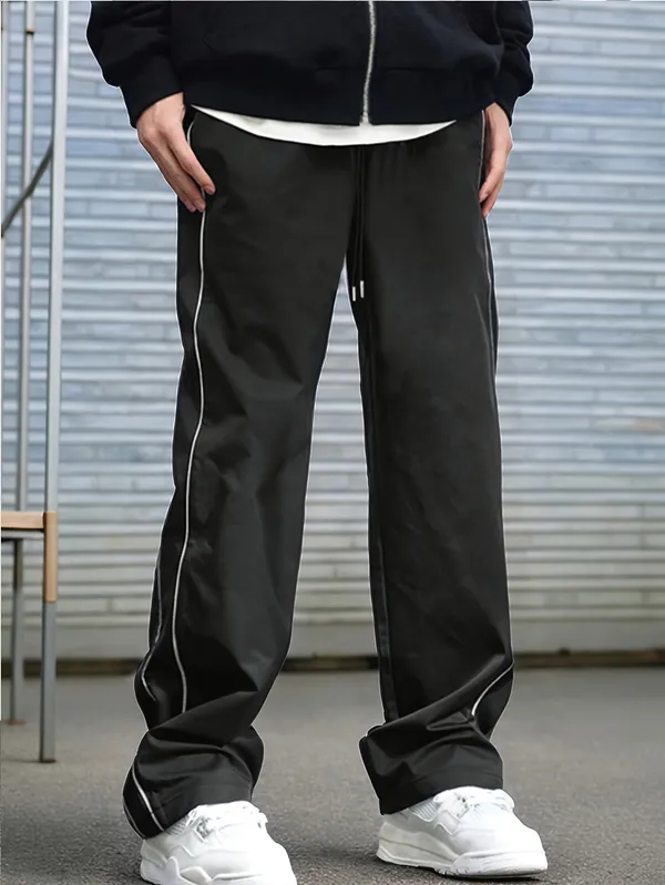Black_Relaxed_Fit_Track_Pants_For_Men