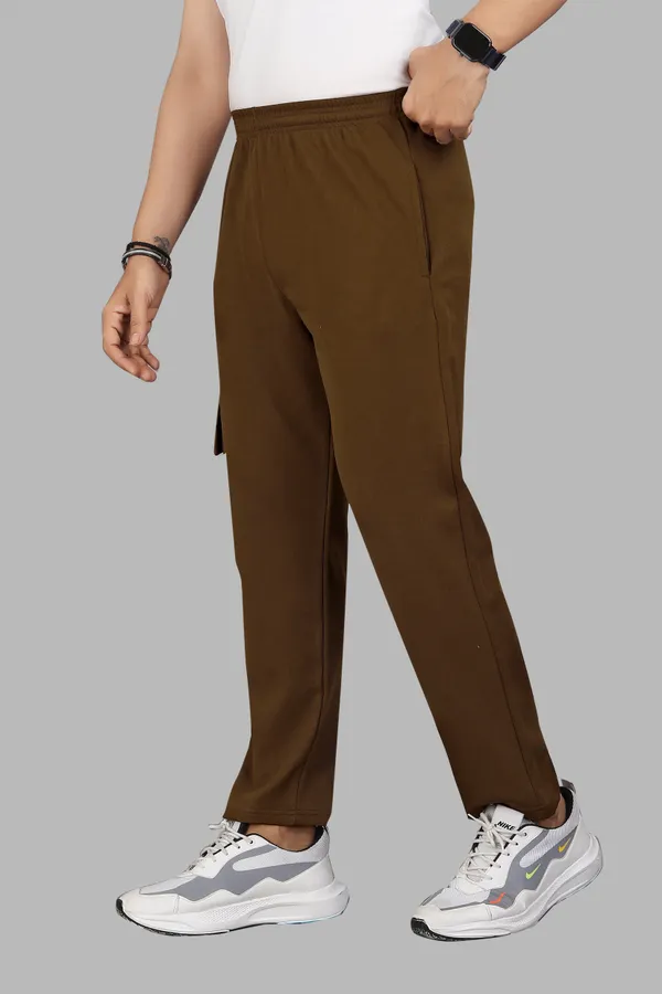 Brown_Casual_Fit_Cargo_Pants_For_Men