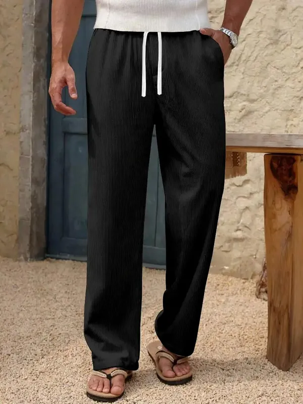 Black_Textured_Relaxed_Fit_Trousers_For_Men