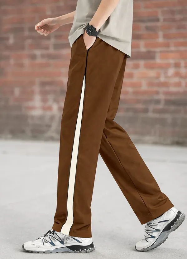 Brown_Relaxed_Fit_Side_Stripe_Track_Pants_For_Men