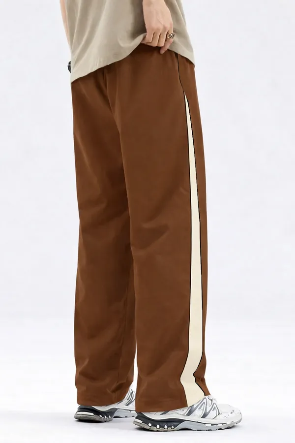Brown_Relaxed_Fit_Side_Stripe_Track_Pants_For_Men
