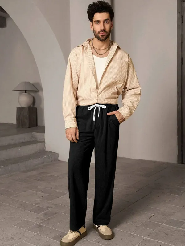 Black_Textured_Relaxed_Fit_Trousers_For_Men