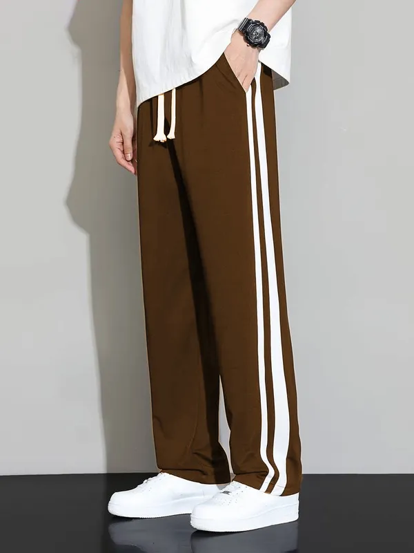 Brown_Striped_Relaxed_Fit_Track_Pants_For_Men