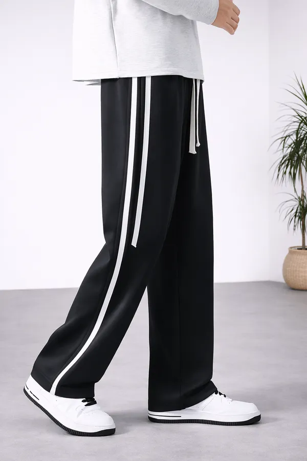 Black_Wide_Leg_Track_Pants_For_Men