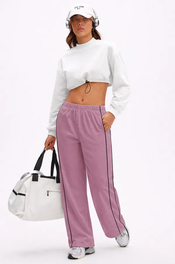 Mauve_Wide_Leg_Track_Pants_For_Women