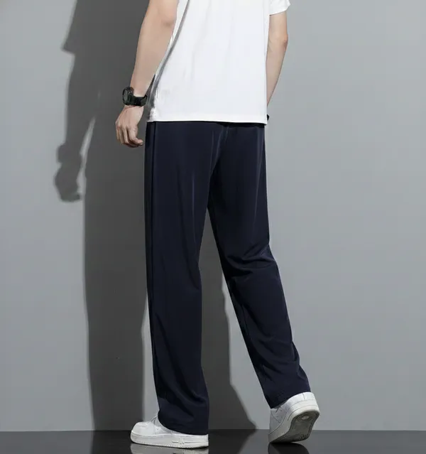 Navy_Relaxed_Fit_Casual_Pants_For_Men
