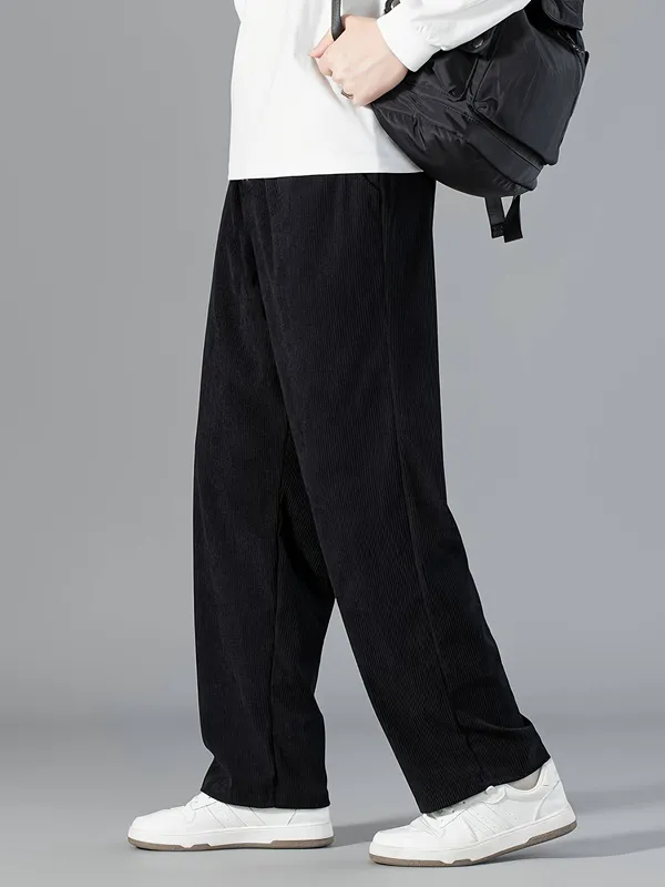 Black_Textured_Relaxed_Fit_Trousers_For_Men
