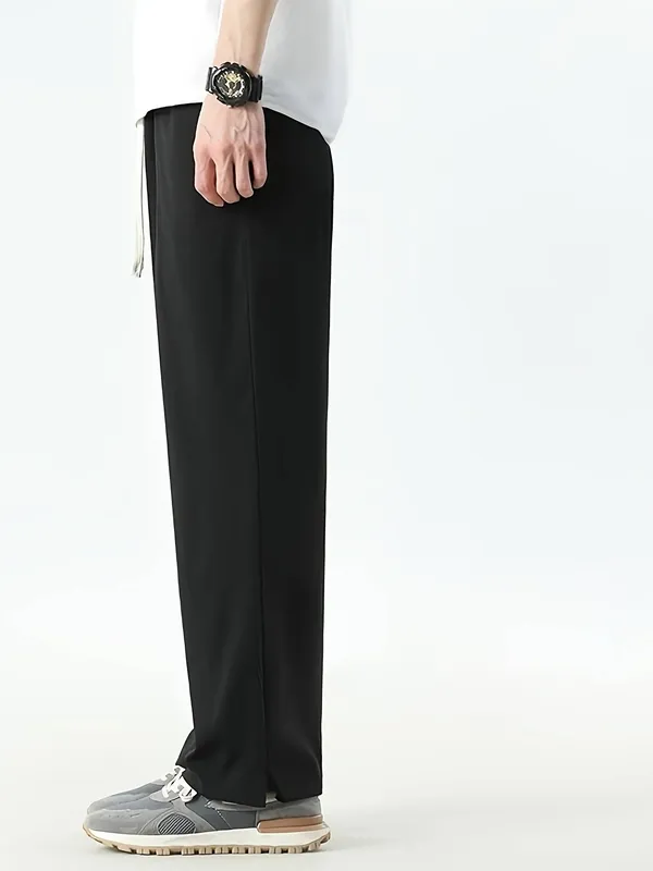 Black_Relaxed_Fit_Drawstring_Trousers_for_Men