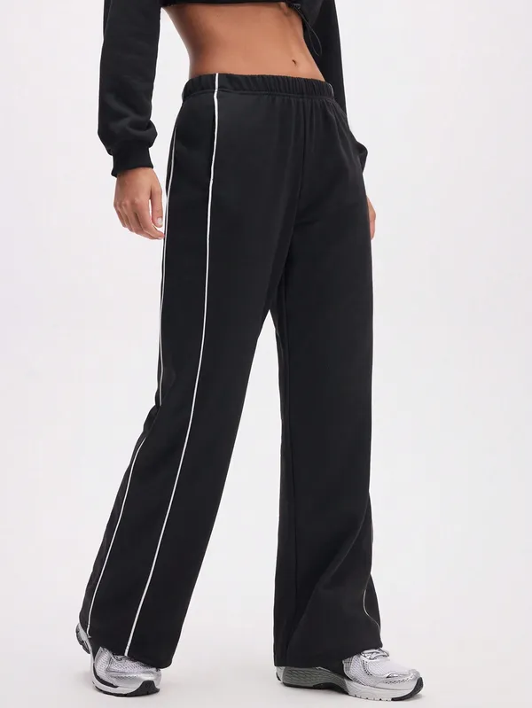 Black_Wide_Leg_Track_Pants_for_Women