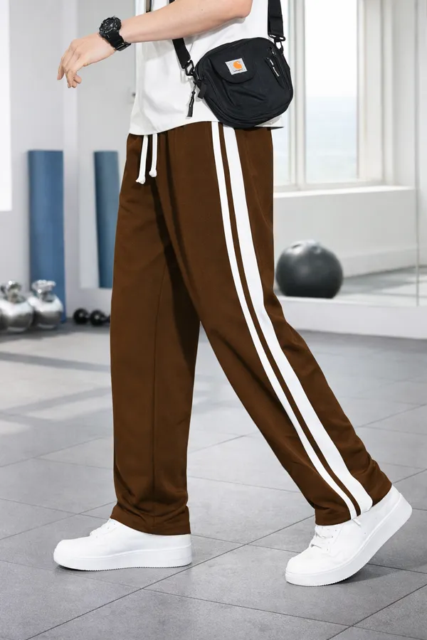 Brown_Striped_Relaxed_Fit_Track_Pants_For_Men