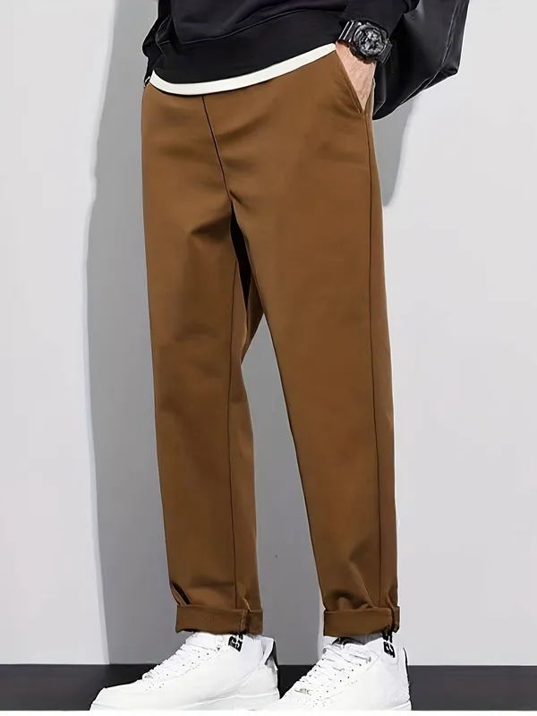 Brown_Casual_Fit_Trousers_For_Men