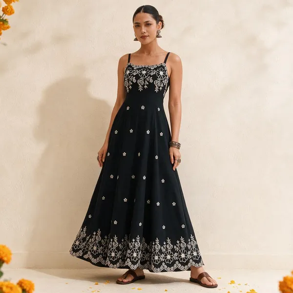 Black_Floral_A-Line_Maxi_Dress_for_Women