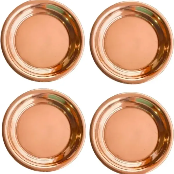 Traditional_Pure_Copper_Pooja_Plates_Set_Of_4