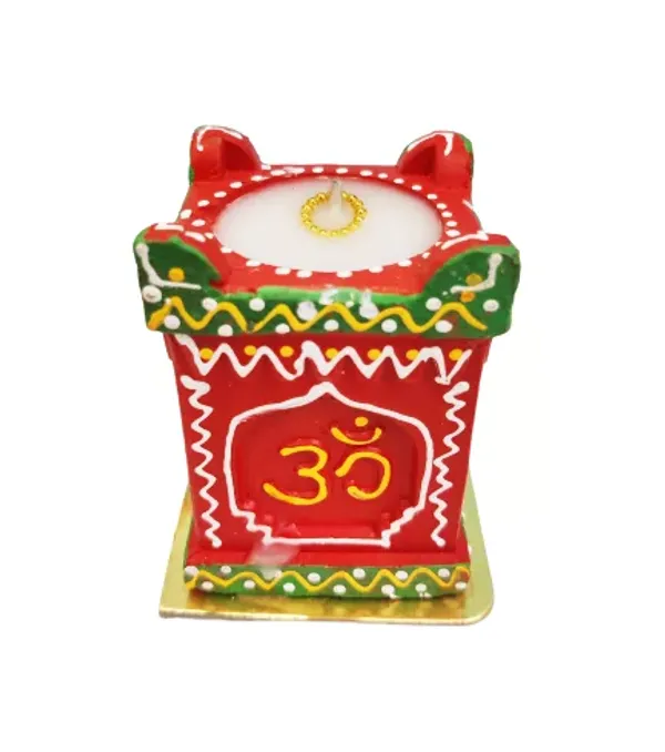 Hand_Painted_Terracotta_Clay_Tulsi_Candle_Diya_With_Wax_4_Inch_Height
