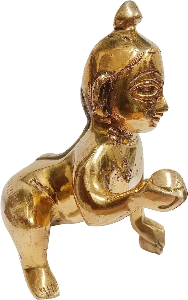 Endearing_Laddu_Gopal_Brass_Idol_3_Inch