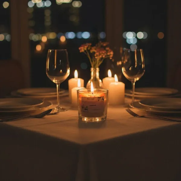 Daisy_Flower_Orange_Candle_Jasmine_Scent_Candle