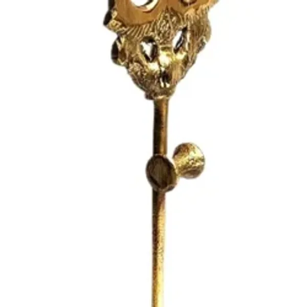 Traditional_Trishul_Trident_Damru_With_Stand_Brass_Statue_5_5_Inch