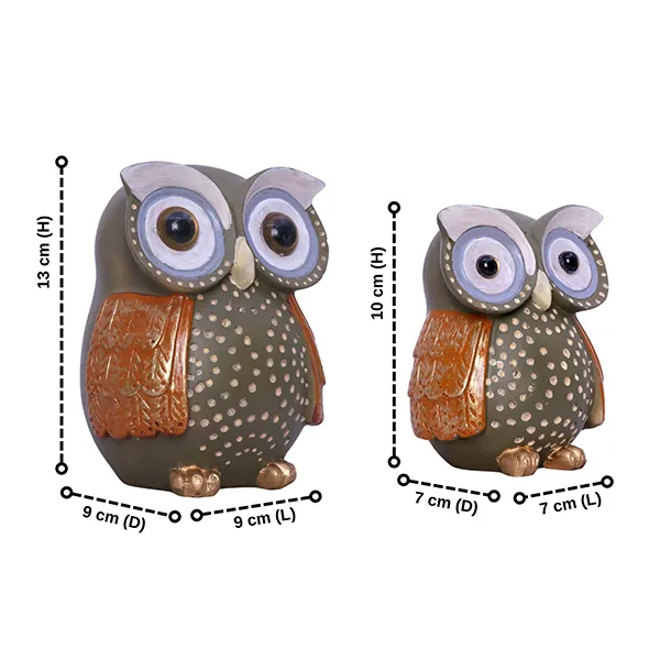 Handcrafted_Owl_Figurine_Set_Decorative_Showpiece_With_Two_Different_Sizes_Large_13cm_H_X_9cm_L_X_9cm_D_Small_10cm_H_X_7cm_L_X_7cm_D