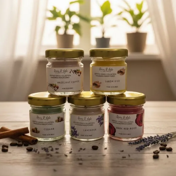 Color_Blast_Combo_Of_5_Scente_Candle_Sandalwood_Rose_Lavender_Cedarwood_Coffee_Candle