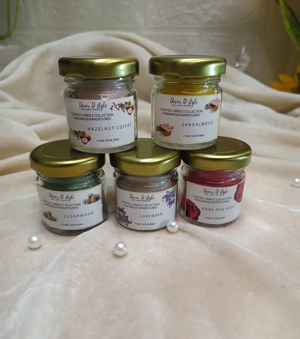 Color_Blast_Combo_Of_5_Scente_Candle_Sandalwood_Rose_Lavender_Cedarwood_Coffee_Candle