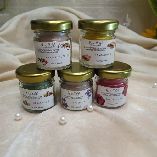 Color_Blast_Combo_Of_5_Scente_Candle_Sandalwood_Rose_Lavender_Cedarwood_Coffee_Candle