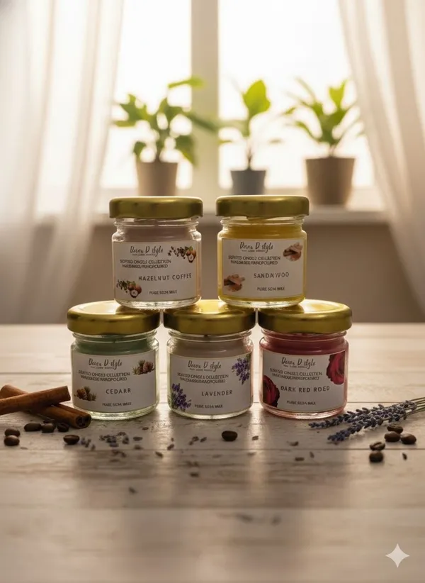 Color_Blast_Combo_Of_5_Scente_Candle_Sandalwood_Rose_Lavender_Cedarwood_Coffee_Candle