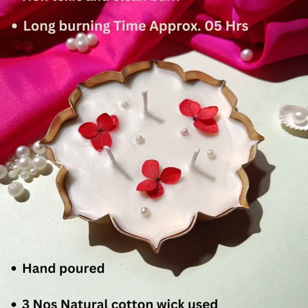 Lotus_Urli_Candle_Set_Rose_Scented_Floral_Design_Home_Decor_And_Gift_Candle